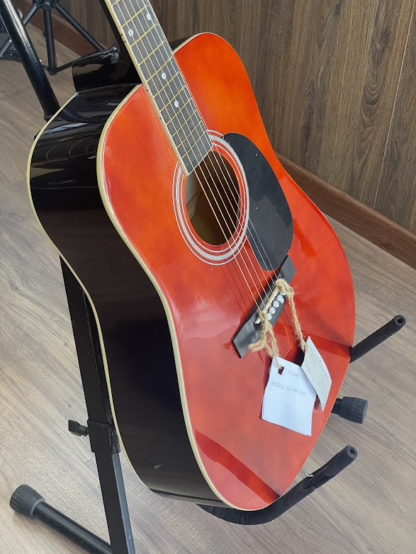 Violão Clássico Schieffer c/ tensor- Red/Black - SCHAG-005