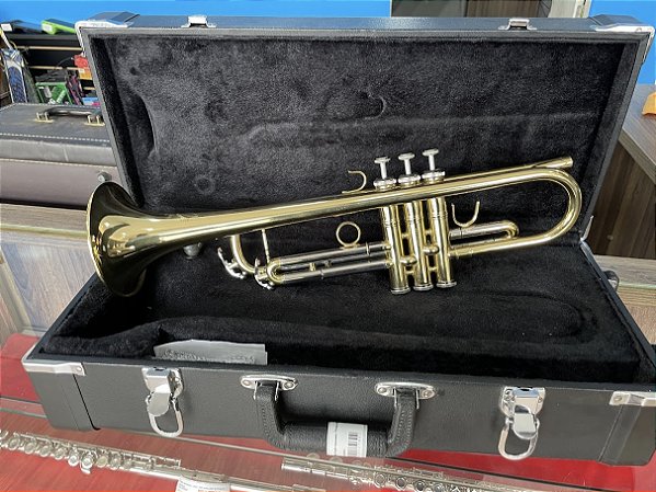 TROMPETE EAGLE TR504 LAQUEADO (SEMINOVO) PARCELAMOS EM ATE 10X S JUROS #62202087