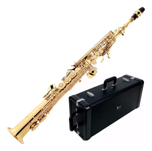 SAX SOPRANO RETO EAGLE SP502 SIb (NOVO) PARCELAMOS EM ATE 10X S/ JUROS #SP502