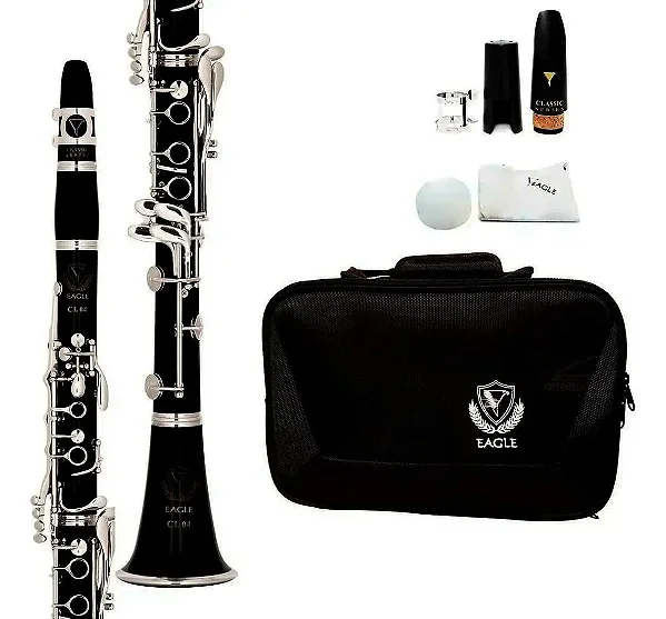 Clarinete Eagle CL04 17 Chaves #CL04