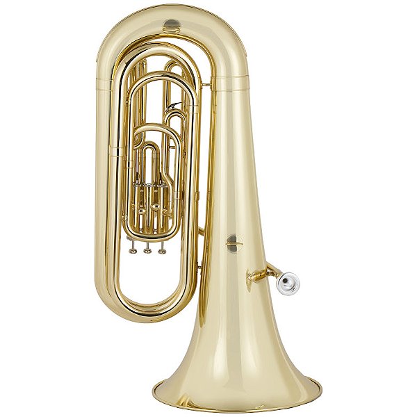 TUBA 3/4 COM 3 PISTOS SCHIEFFER EM Sib (NOVA) PARCELAMOS EM ATE 10X SEM JUROS #JBBB-335L