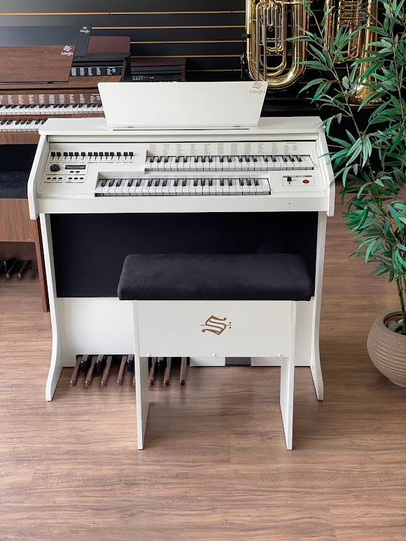 Orgão eletronico Schieffer mr350 branco #MR350-B