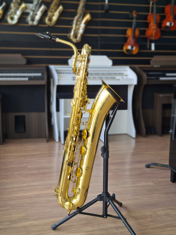 SAX BARÍTONO SELMER SIGNET (SEMINOVO) PARCELAMOS EM ATE 10X S/ JUROS #721165