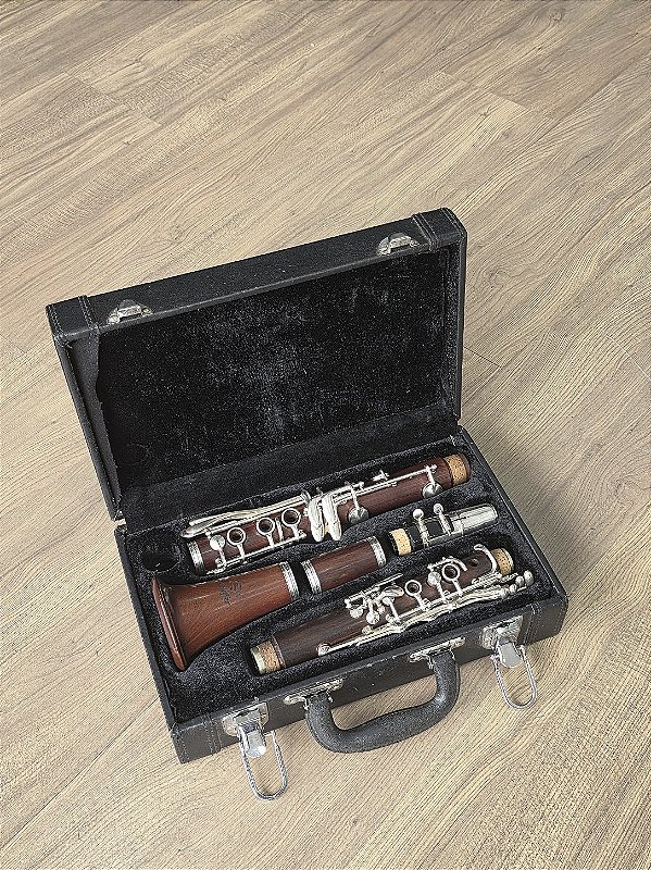 Clarinete de madeira Schieffer (Rosewood) - SEMINOVO #SCHCL-002-160126