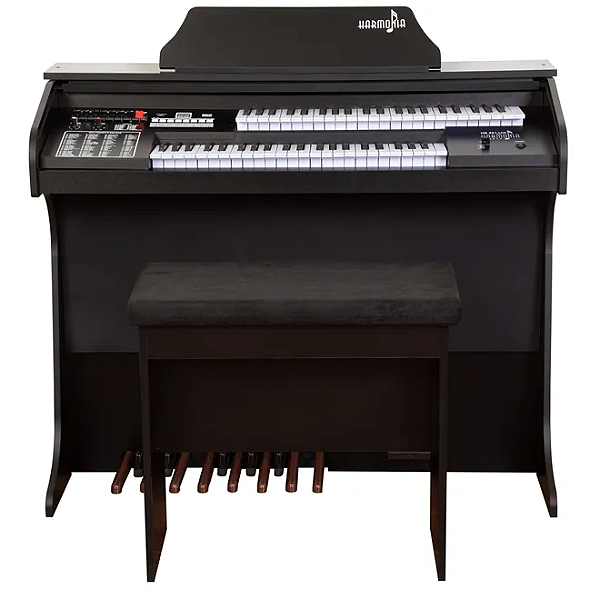 Orgao Eletronico Harmonia HS-45 - Preto Fosco