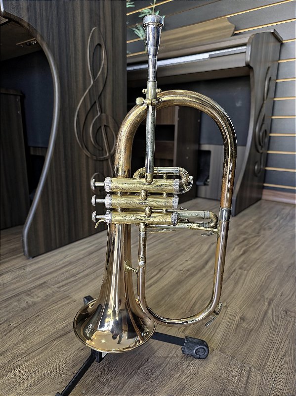 Fluguelhorn Si bemol Eagle modelo FLG507 - venda no estado de conservação (SEMINOVO) #44939