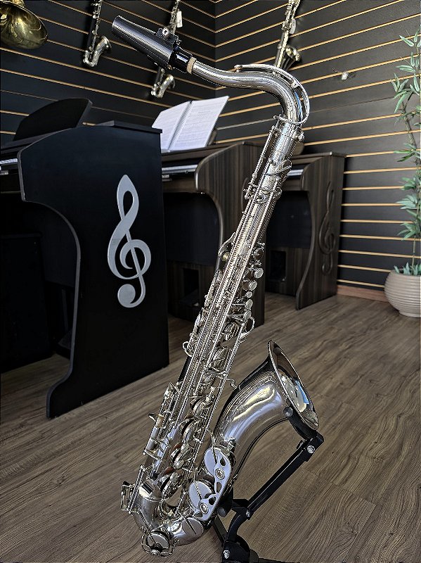 Sax Tenor Weril Sênior 93 - Banho Niquelado (SEMINOVO) #ts-weril-130726