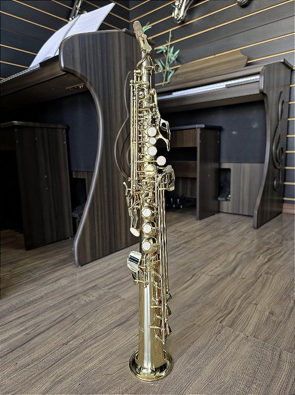 Sax Soprano Reto Eagle SP502 - Laqueado (SEMINOVO) #09123313328