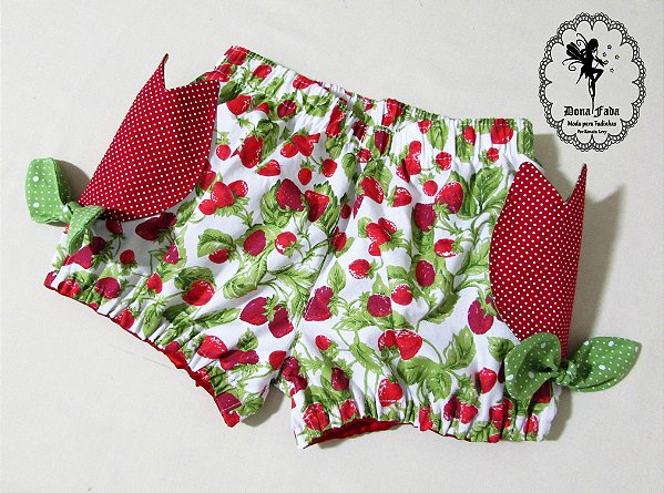 OLIVIA - SHORT TULIPA - 2 ANOS A 9 ANOS -  MOLDE DIGITAL VIA E-MAIL