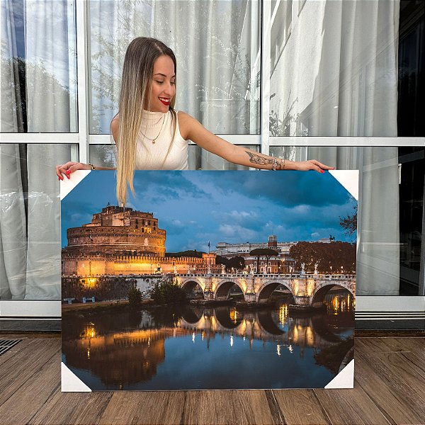 Quadro Decorativo Canvas Cidade Rio Adrian Park Horizontal