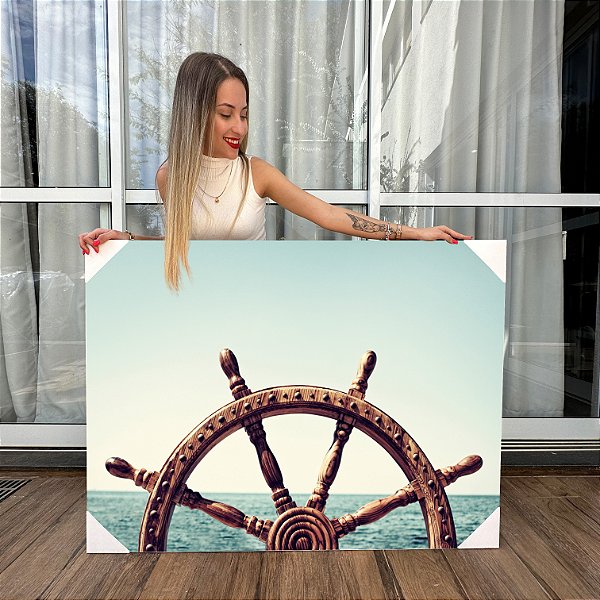 Quadro Decorativo Canvas Paisagem Timão Horizontal
