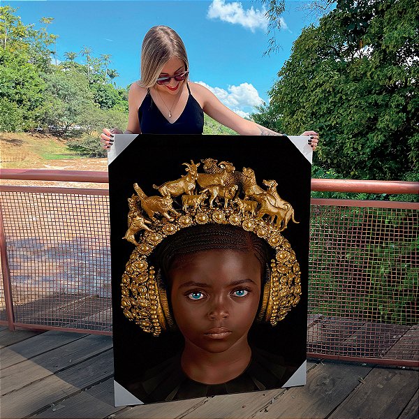 Quadro Decorativo Canvas Princesa Real