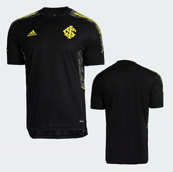 camisa internacional preta masculina