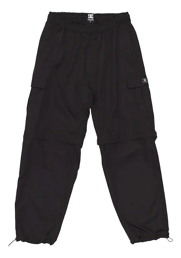 Calça DC Cargo Oversize preta tam G