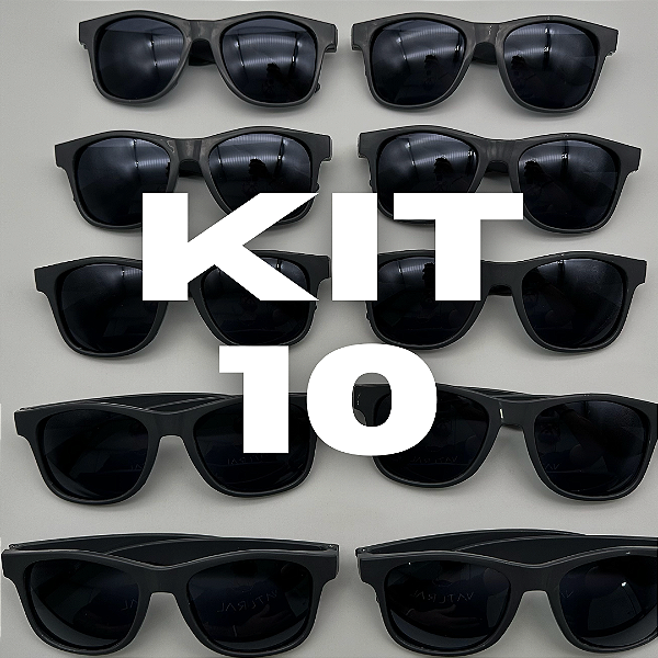 KIT 10 BALLON FESTA CINZA