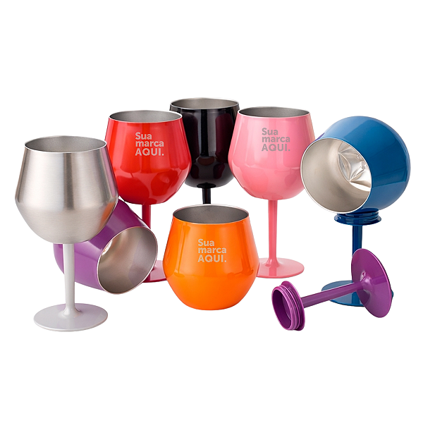 TAÇA TÉRMICA 2 EM 1 CUIA GIN 350ML