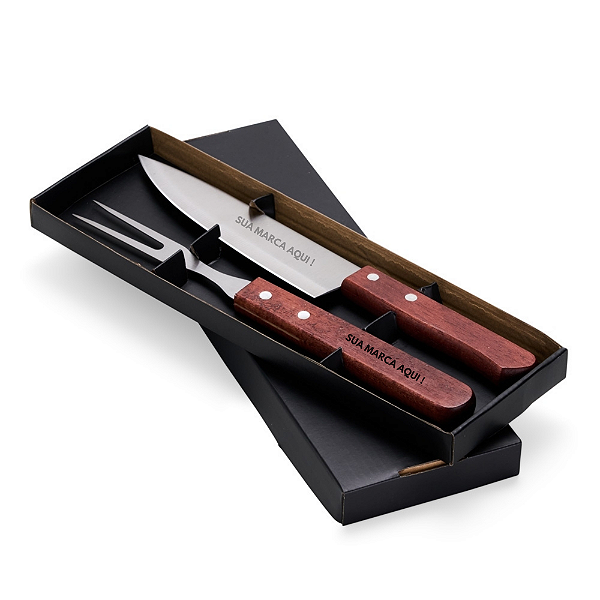 KIT CHURRASCO RED WOOD