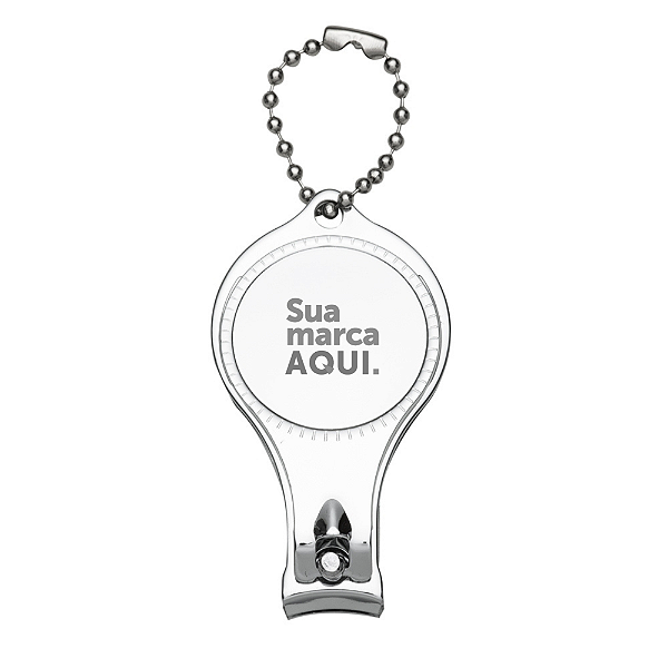 CHAVEIRO METAL CORTADOR DE UNHA NAILS ABRIDOR