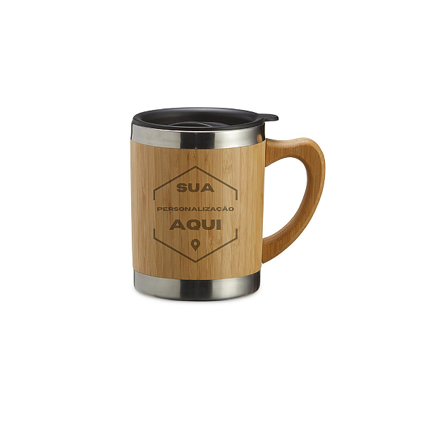 CANECA DE BAMBU ECOLÓGICA 300ML