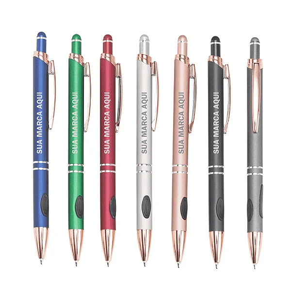 CANETA METAL TOUCH ELEGÂNCIA