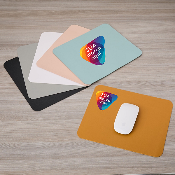 MOUSE PAD COURO SINTÉTICO
