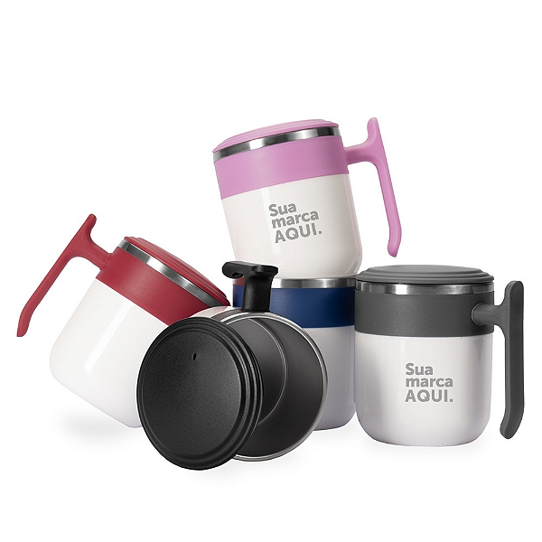 CANECA INOX IPATINGA 350ML