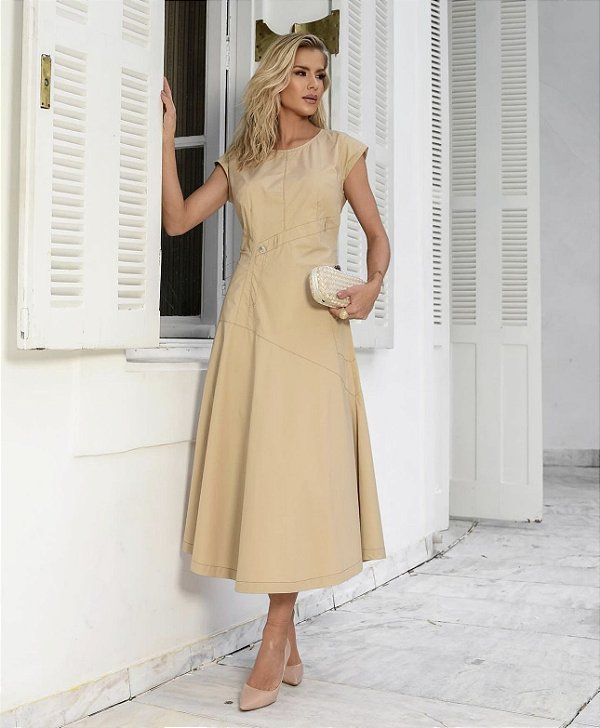 Vestido PST Pesponto