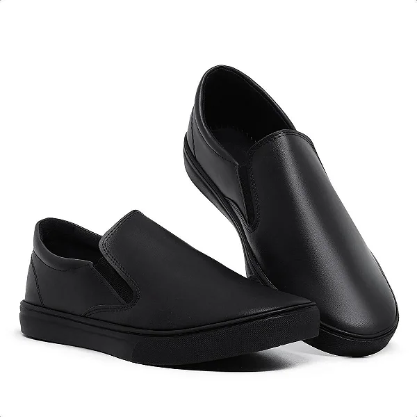 Tênis Sapatenis Slip On Conforto Iate Casual Calce Facil