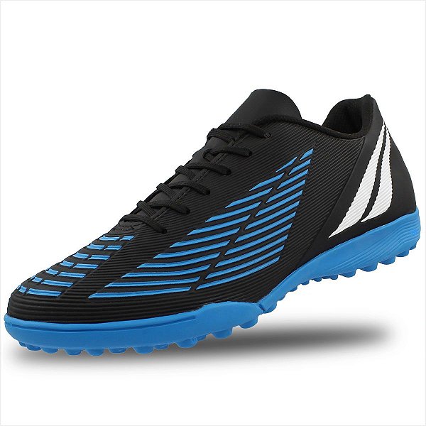 Chuteira Society Penalty Lider XXII - Preto/Azul