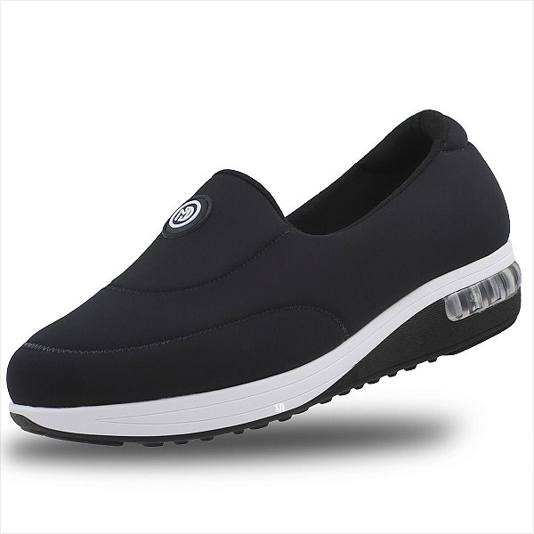 Tênis Modare Linha Ultraconforto Com Tecnologia Gel Tech Feminino - Preto