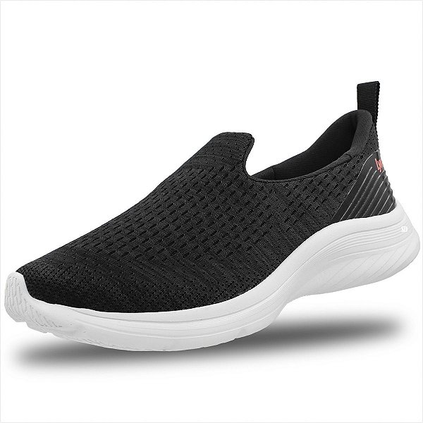 Tênis Lynd Daily Feminino - Preto/Coral