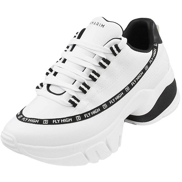 Tênis Ramarim Fly High Feminino - Branco/Preto