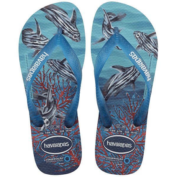 Chinelo Havaianas Conservação Internacional - Branco