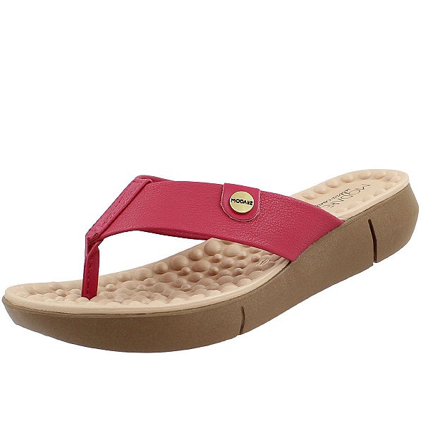 Tamanco Modare Feminino - Cereja