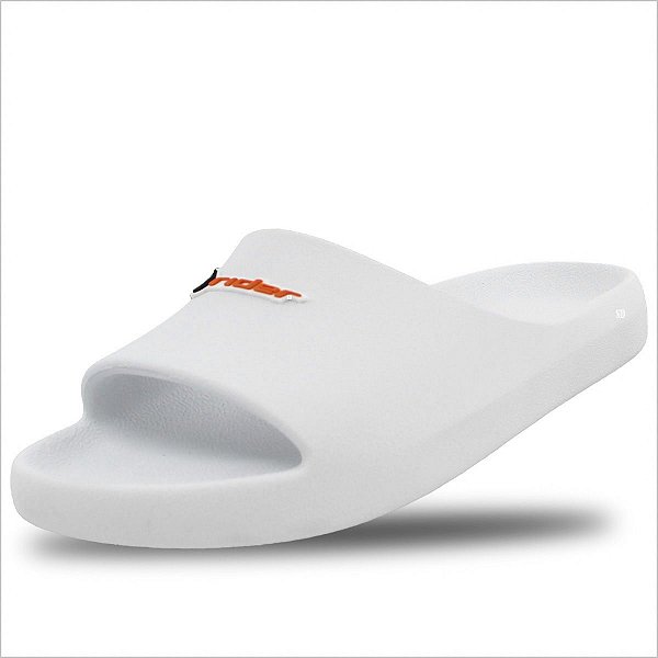 Chinelo Rider Drip Slide Masculino - Branco