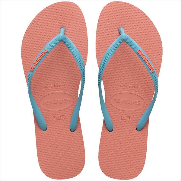 Havaianas Slim Logo Pop Up Ref:4119787 - Rosa Peach