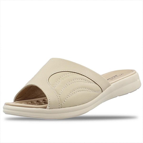 Chinelo Modare Linha Ultraconforto Feminino - Creme