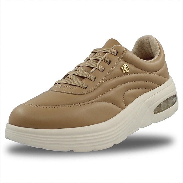 Tênis Modare Flatform Ultraconforto Feminino - Camel