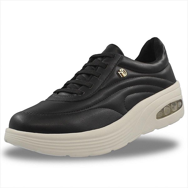 Tênis Modare Flatform Ultraconforto Feminino - Preto