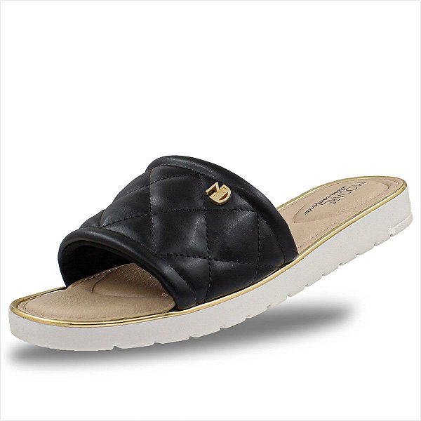Chinelo Slide Modare Linha Ultraconforto Feminino - Preto