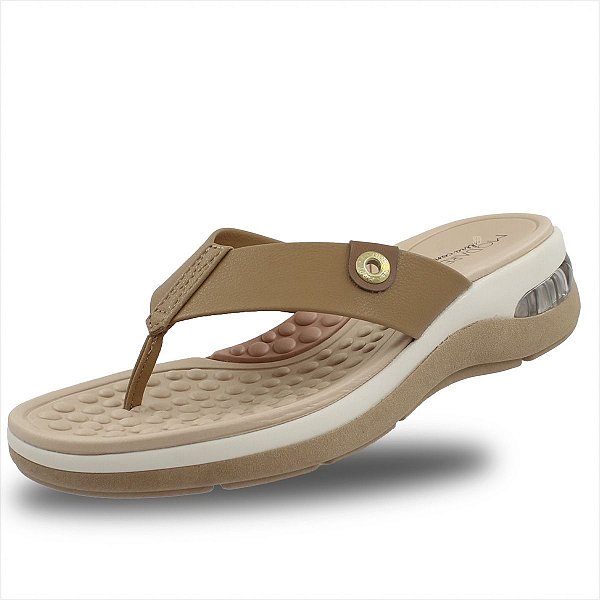Tamanco Modare Ultraconforto Com Gel Tech Feminino - Camel