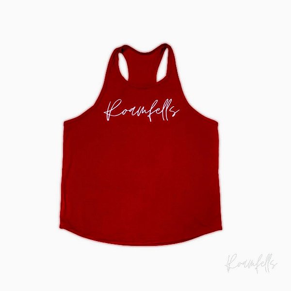 Camiseta Regata Monster Roamfells Vermelha