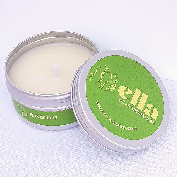 VELA AROMÁTICA DE BAMBU 90G