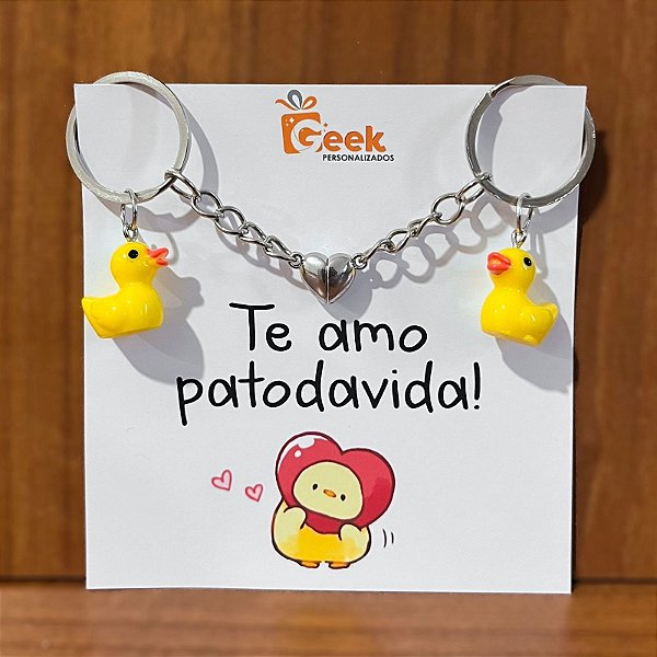 Chaveiro Metadinha Patodavida