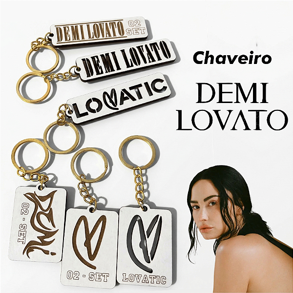 Chaveiro Demi Lovato