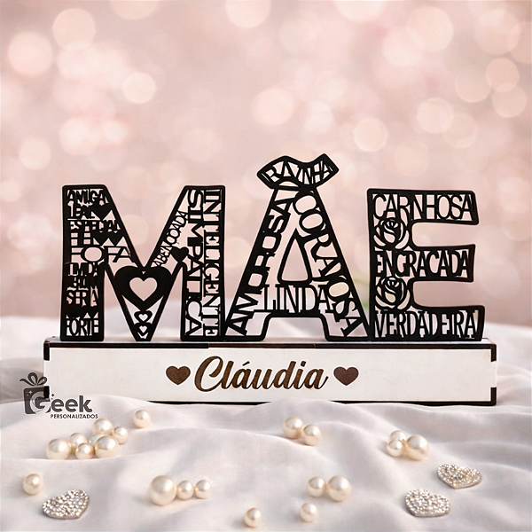 Letreiro Dia das Mães