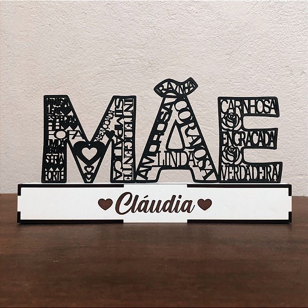 Letreiro Dia das Mães