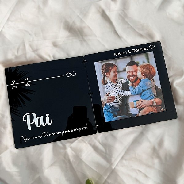 Livro Quadro de Acrílico