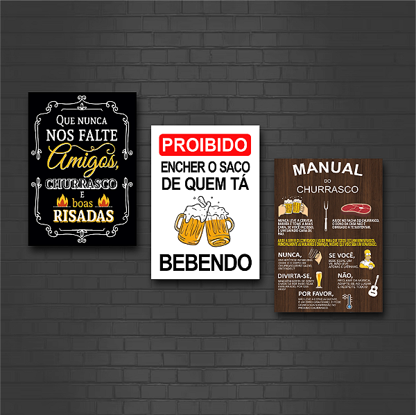 Placa Decorativa Cerveja
