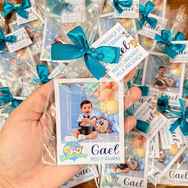 Foto Polaroid com imã personalizado para lembrancinha aniversário